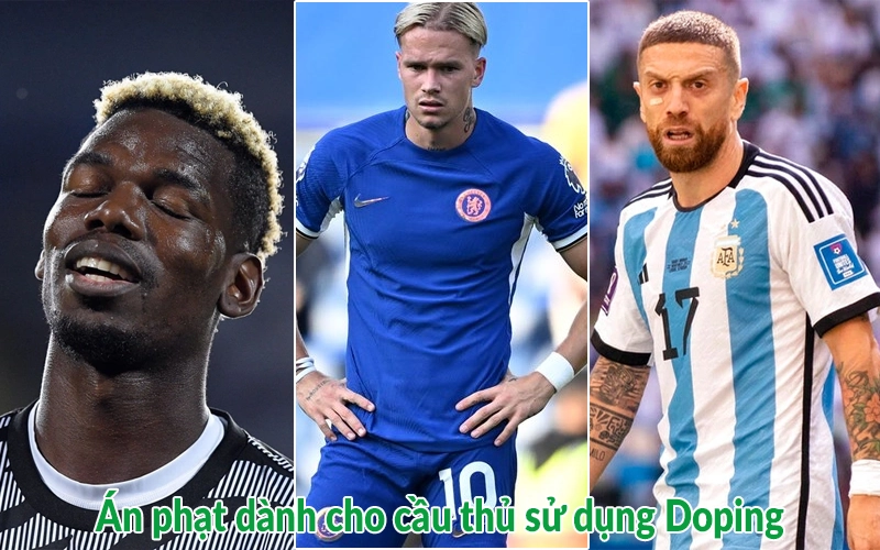 Án phạt dành cho cầu thủ sử dụng Doping