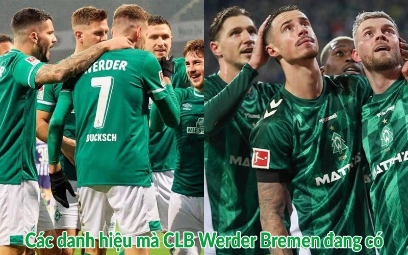 Các danh hiệu mà CLB Werder Bremen đang có