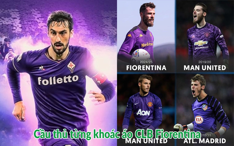 Cầu thủ từng khoác áo CLB Fiorentina