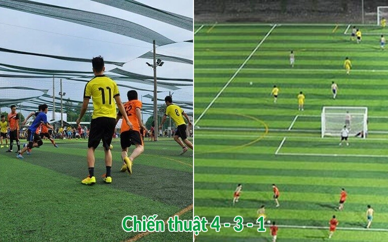 Chiến thuật 4 - 3 - 1