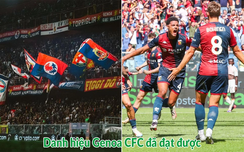 Danh hiệu Genoa CFC đã đạt được