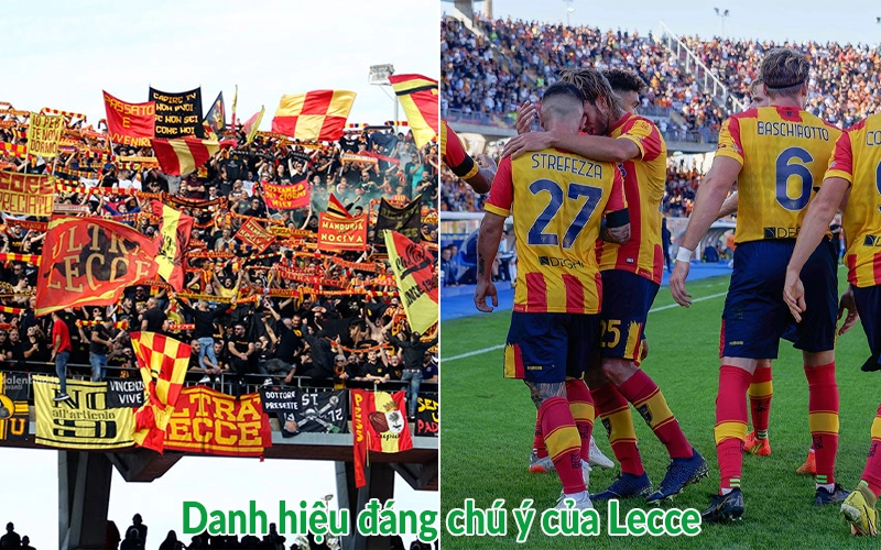 Danh hiệu đáng chú ý của Lecce