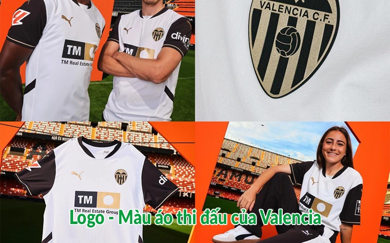 Logo - Màu áo thi đấu của Valencia