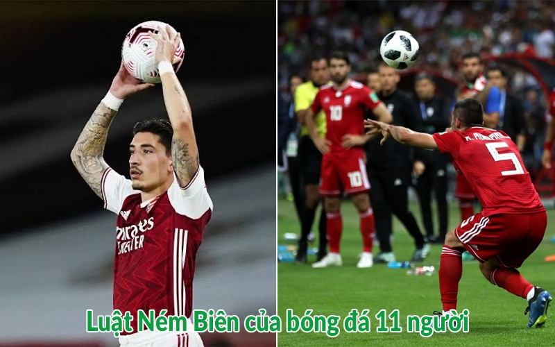 Luật Ném Biên của bóng đá 11 người