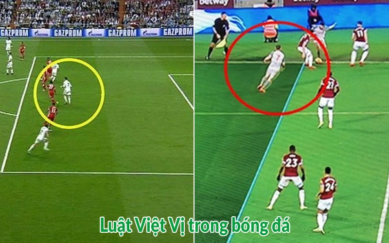 Luật Việt Vị trong bóng đá