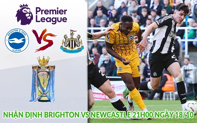 Nhận định Brighton vs Newcastle 21h00 ngày 18/10
