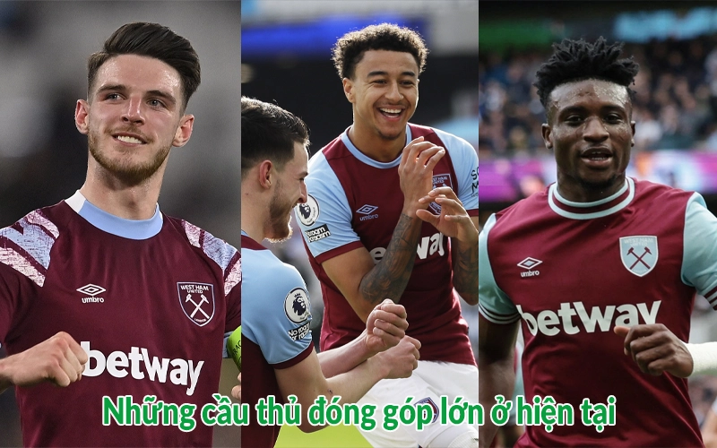 Những cầu thủ đóng góp lớn ở hiện tại