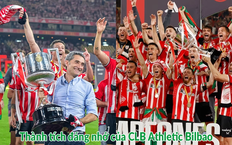 Thành tích đáng nhớ của CLB Athletic Bilbao