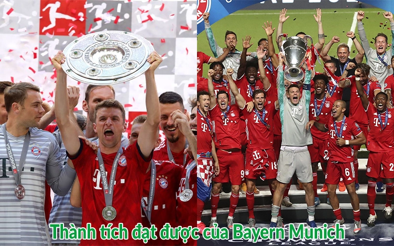 Thành tích đạt được của Bayern Munich