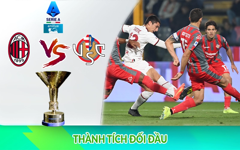 Thành tích đối đầu