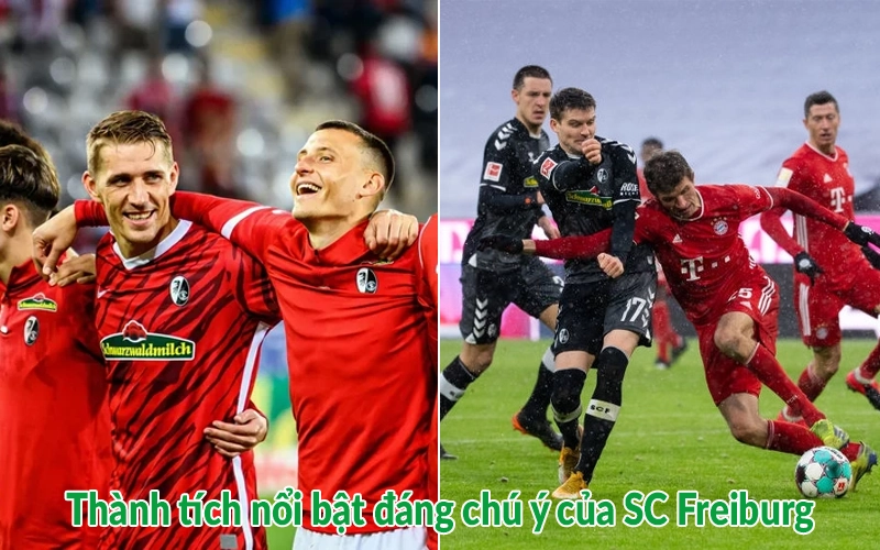 Thành tích nổi bật đáng chú ý của SC Freiburg