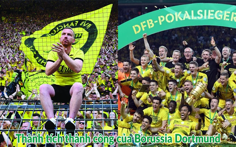 Thành tích thành công của Borussia Dortmund