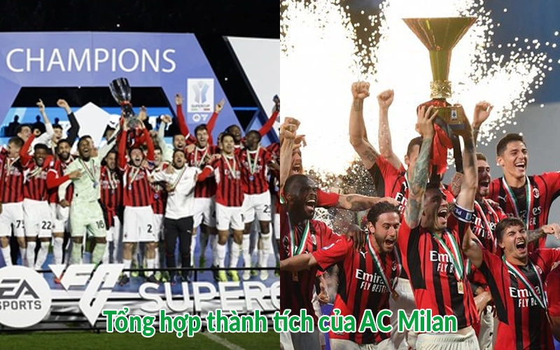 Tổng hợp thành tích của AC Milan